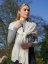 Pashmina-Wollschal Self cremefarben