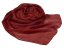 Hedvábná šála jednobarevná červenohnědá