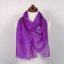 Hedvábná šála jednobarevná fialová II