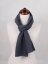 100% Kaschmirschal exklusiv schmal dunkelgrau