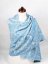 Šála z merino vlny světle modrá