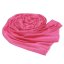 Pashmina-Wollschal Self dunkelrosa