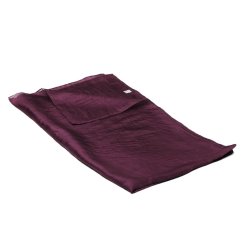 Hedvábná šála jednobarevná tmavě šedofialová