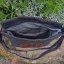 Tibetská kabelka crossbody Tharpa Khorlo tmavošedá
