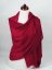 Ring-pashmina exklusiv weinrot