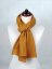 100% kašmírový šál exclusive úzky horčicovožltý