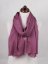 Kašmírska vlnená pašmína Self šedofialová