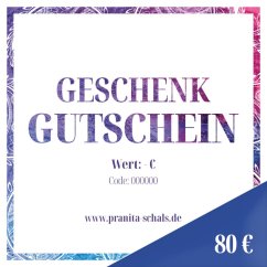Geschenkgutschein im Wert von 80 €