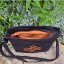 Tibetská kabelka crossbody Tharpa čierna