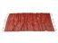 Seidenschal Super groß in Terracotta Farbe mit Rot