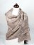 Šála z merino vlny béžovo-šedá