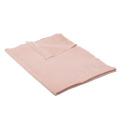 100% kašmírová šála velká béžová s růžovým nádechem