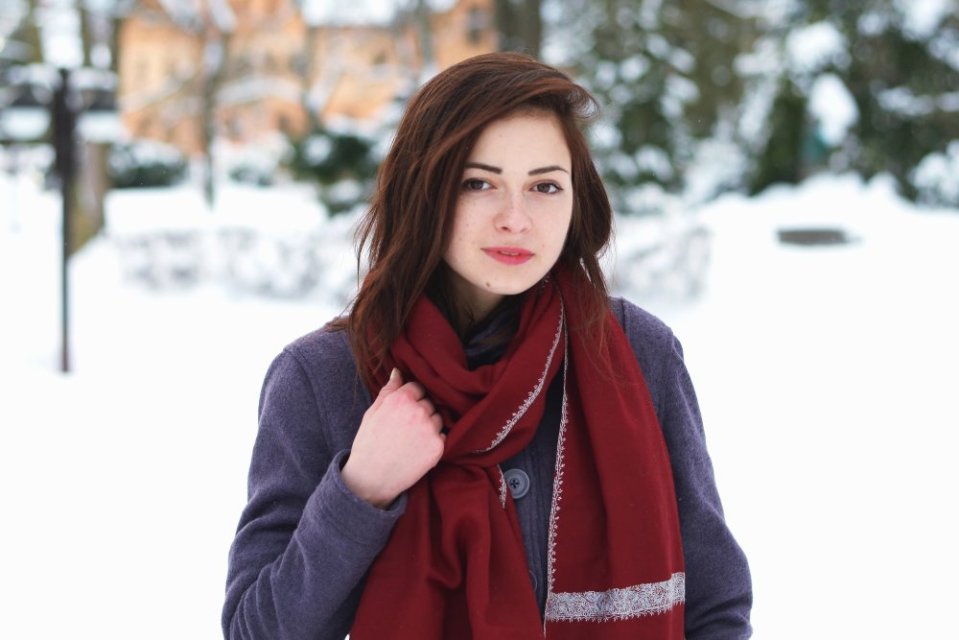 Kašmírske ručne vyšívané vlnené šály