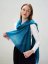 Ring-pashmina exklusiv in Petrol-Farbe
