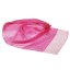 Seidenschal mit Aufdruck rosa