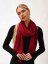 Pashmina-Wollschal Self dunkelrot