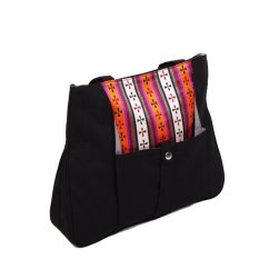 Tibetische Handtasche Tote Samye Druk schwarz