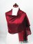 Hodvábny šál z Váránasí červeno-čierny
