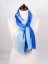 Ring-Pashmina exklusiv Ombre blau