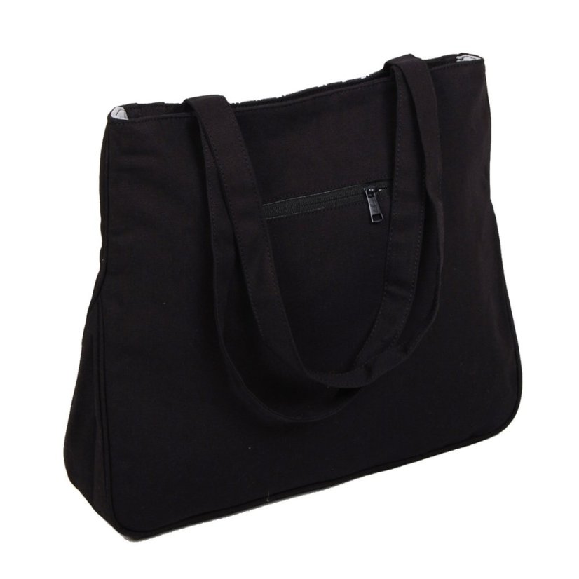 Tibetische Handtasche Tote Samye Pal schwarz