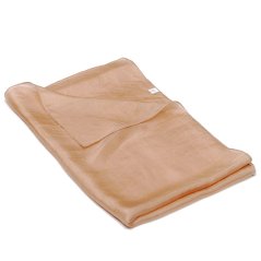 Hedvábná šála jednobarevná béžová