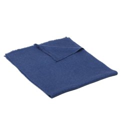 100% kašmírový šál exclusive úzky šedomodrý