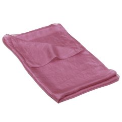 Hedvábná šála jednobarevná starorůžová