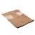 Pashmina aus Kaschmirwolle hellbraun mit Graubeige