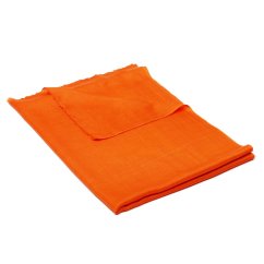 Kašmírská vlněná pašmína Self oranžová
