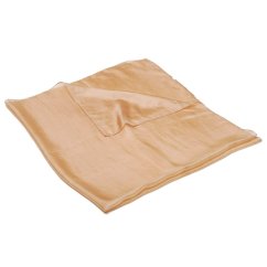 Hedvábný šátek jednobarevný béžový