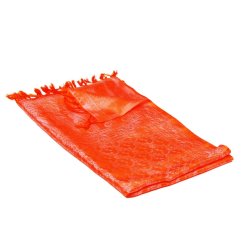 Hedvábná šála z Váránasí oranžovo-světle růžová