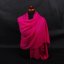 100% Kaschmir-Schal groß in Magenta