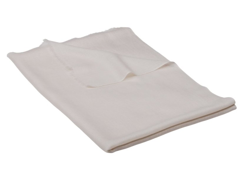 Pashmina-Wollschal Self cremefarben