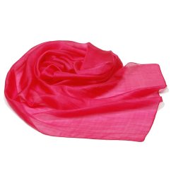 Hodvábny šál jednofarebný tmavoružový