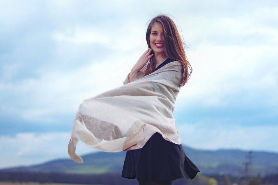 Originální 100% kašmírové pašmíny