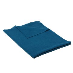 100% kašmírová šála velká petrolejová