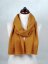100% kašmírový šál exclusive úzky horčicovožltý
