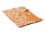 Schal aus Merinowolle orange-beige