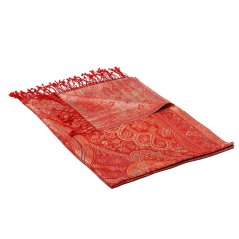 Seidenschal Super groß Lobsang hellrot