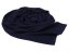 100% kašmírová šála exclusive úzká tmavě modrá