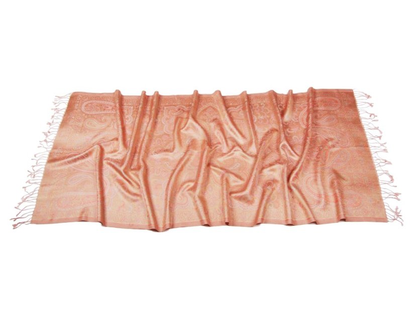 Seidenschal Super groß hellrosa