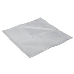 Hedvábný šátek jednobarevný světle šedý