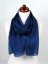 Hedvábná šála jednobarevná tmavě modrá