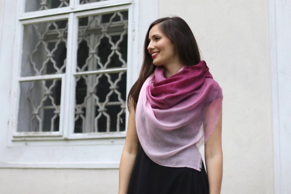 Prstienkové vlnené pašmíny exclusive