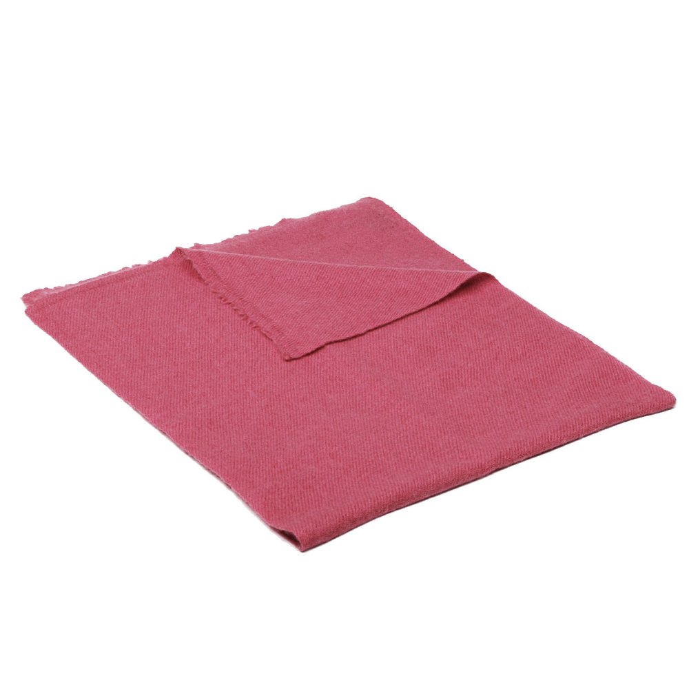 100% kašmírová šála exclusive úzká tmavě růžová s šedým nádechem