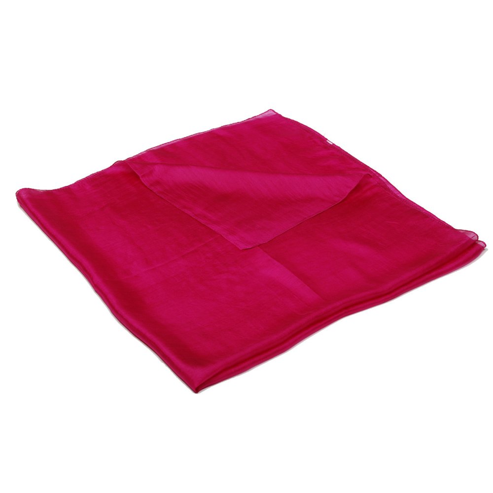 Hedvábný šátek jednobarevný magenta
