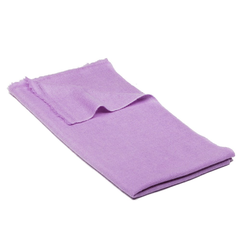 100% kašmírová šála exclusive střední fialová